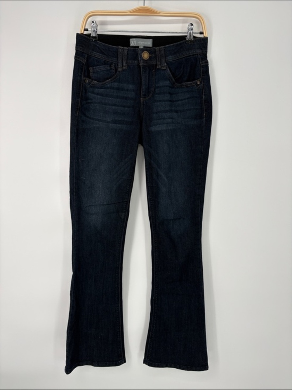 🌋 Wit & Wisdom Dark Indigo Flare Jeans